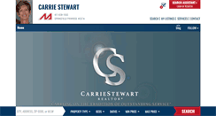 Desktop Screenshot of carriestewart.murney.com