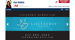 Desktop Screenshot of lisathomas.murney.com