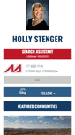 Mobile Screenshot of hollystenger.murney.com