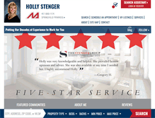 Tablet Screenshot of hollystenger.murney.com