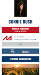 Mobile Screenshot of connierush.murney.com