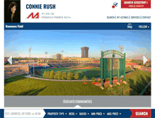 Tablet Screenshot of connierush.murney.com