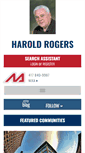 Mobile Screenshot of haroldrogers.murney.com