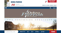 Desktop Screenshot of debraparrish.murney.com