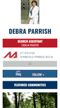 Mobile Screenshot of debraparrish.murney.com