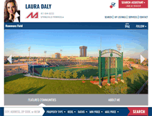 Tablet Screenshot of lauradaly.murney.com
