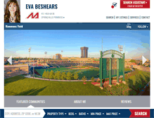 Tablet Screenshot of evabeshears.murney.com