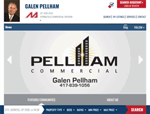 Tablet Screenshot of galenpellham.murney.com