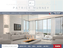 Tablet Screenshot of patrickmurney.murney.com