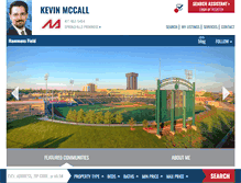 Tablet Screenshot of kevinmccall.murney.com