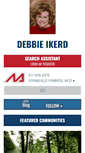 Mobile Screenshot of debbieikerd.murney.com