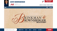 Desktop Screenshot of cathybrownsberger.murney.com
