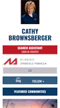 Mobile Screenshot of cathybrownsberger.murney.com