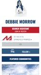 Mobile Screenshot of debbiemorrow.murney.com