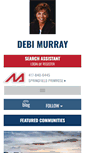 Mobile Screenshot of debimurray.murney.com