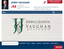 Tablet Screenshot of jerryvaughan.murney.com