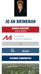 Mobile Screenshot of joanbrinkman.murney.com