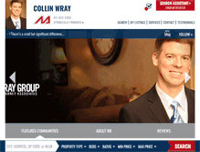 Tablet Screenshot of collinwray.murney.com