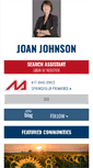 Mobile Screenshot of joanjohnson.murney.com