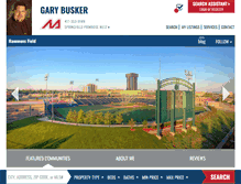 Tablet Screenshot of garybusker.murney.com